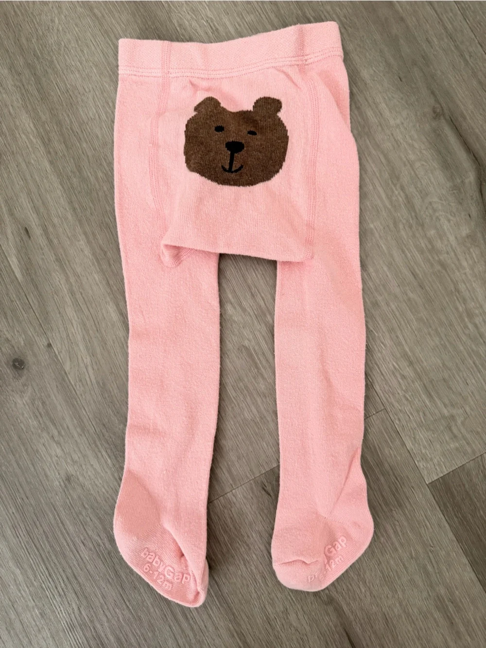 Baby Non-Slip Tights  - Pink, Cream, Beige Size NB-12 Months